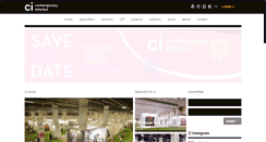 Desktop Screenshot of contemporaryistanbul.com